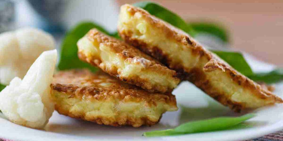 Frittelle di cavolfiore e pecorino